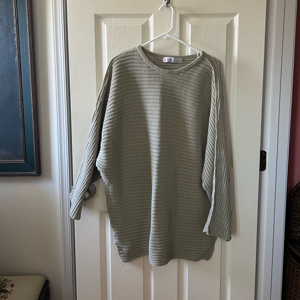 Free People Imogene Oversized Knit Sweater